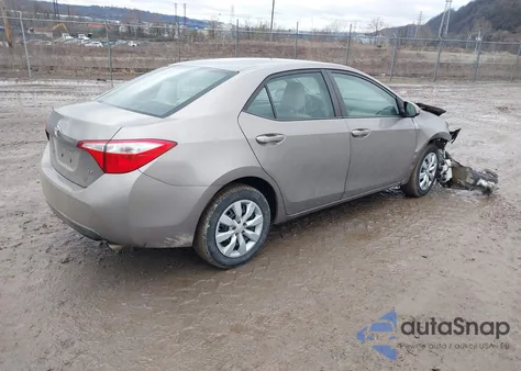 2016 Toyota Corolla Le from USA, damaged, VIN 2T1BURHE6GC696722